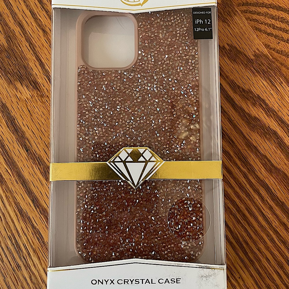 New iPhone 12 Pro Sparkle Rhinestone Case